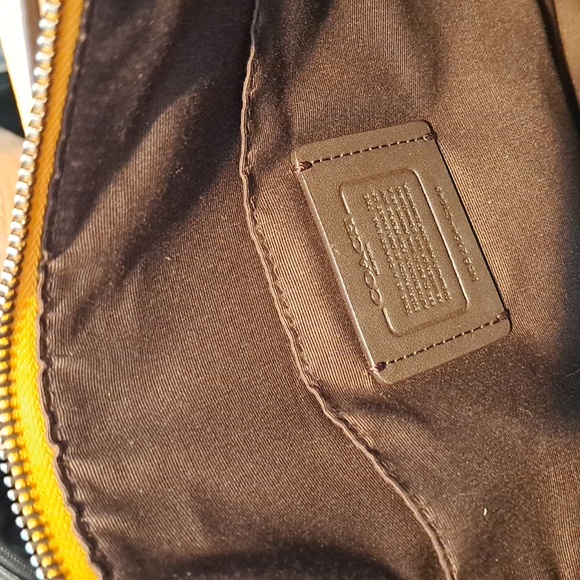 NEW Crossbody Ellie File Bag (Mustard Yellow) - COACH - Picture 11 of 12